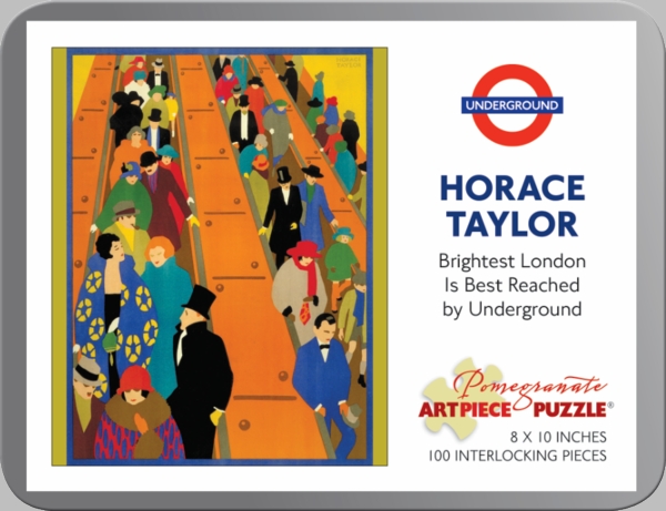 Brightest London is Best Reached by Underground (Mini) - Scratch and Dent People Jigsaw Puzzle