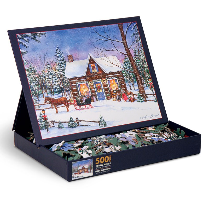 Filling the Sleigh Christmas Jigsaw Puzzle By Springbok
