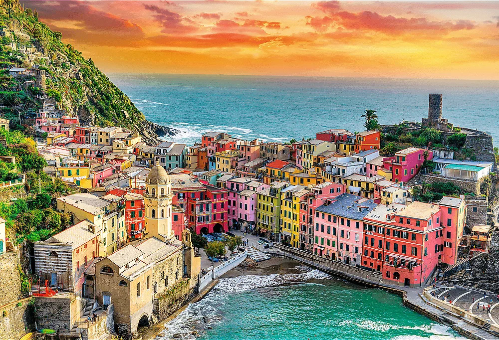 Vernazza, Liguria, Italy Travel Jigsaw Puzzle