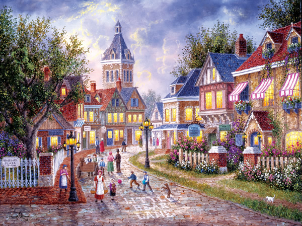 Little Bear Lane, 1000 Pieces, Buffalo Games | Puzzle Warehouse