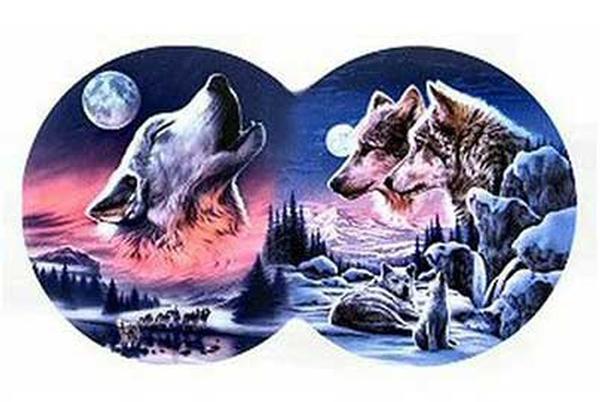 Meadow Wolf Collage Jigsaw Puzzle By SunsOut