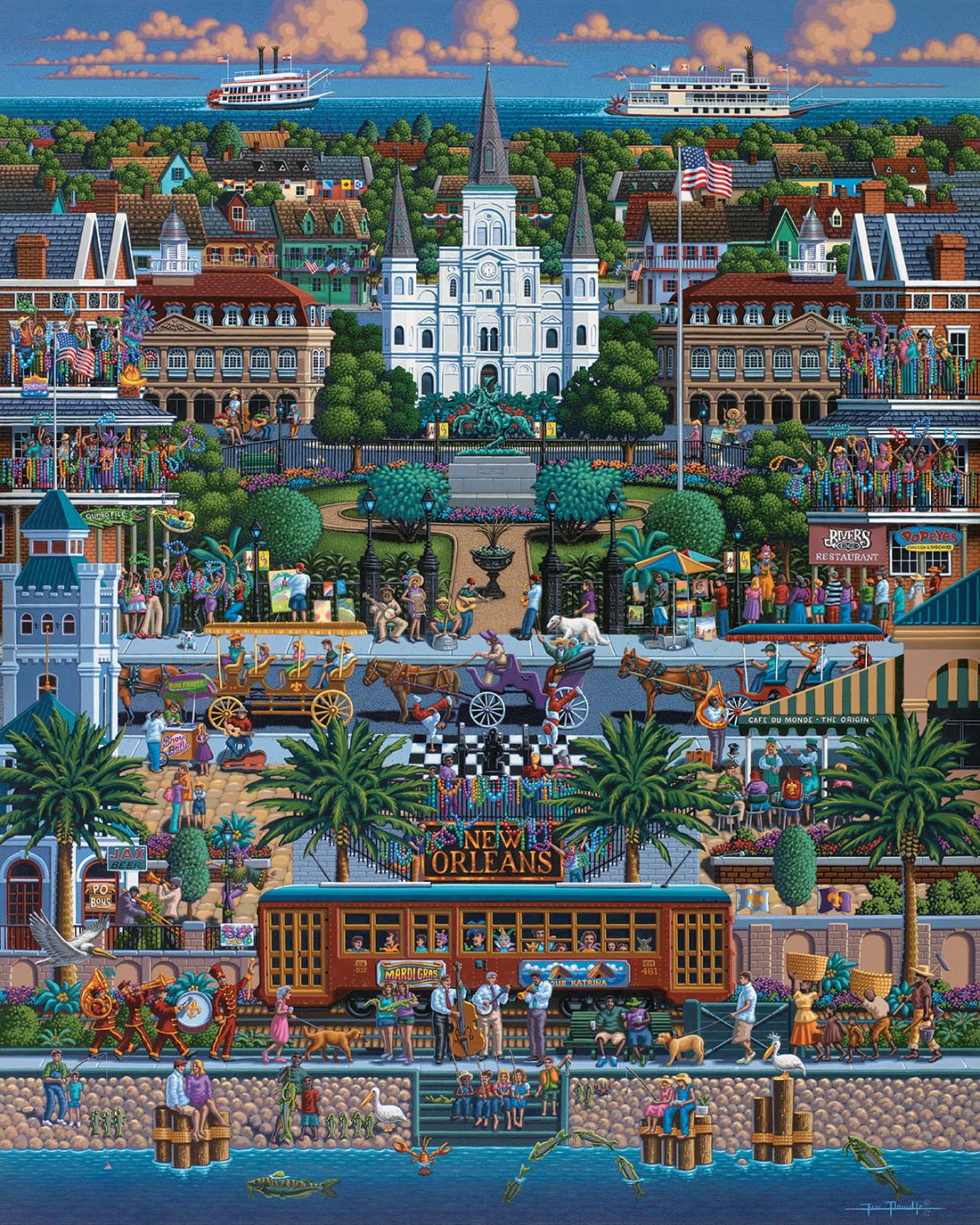 New Orleans United States Jigsaw Puzzle