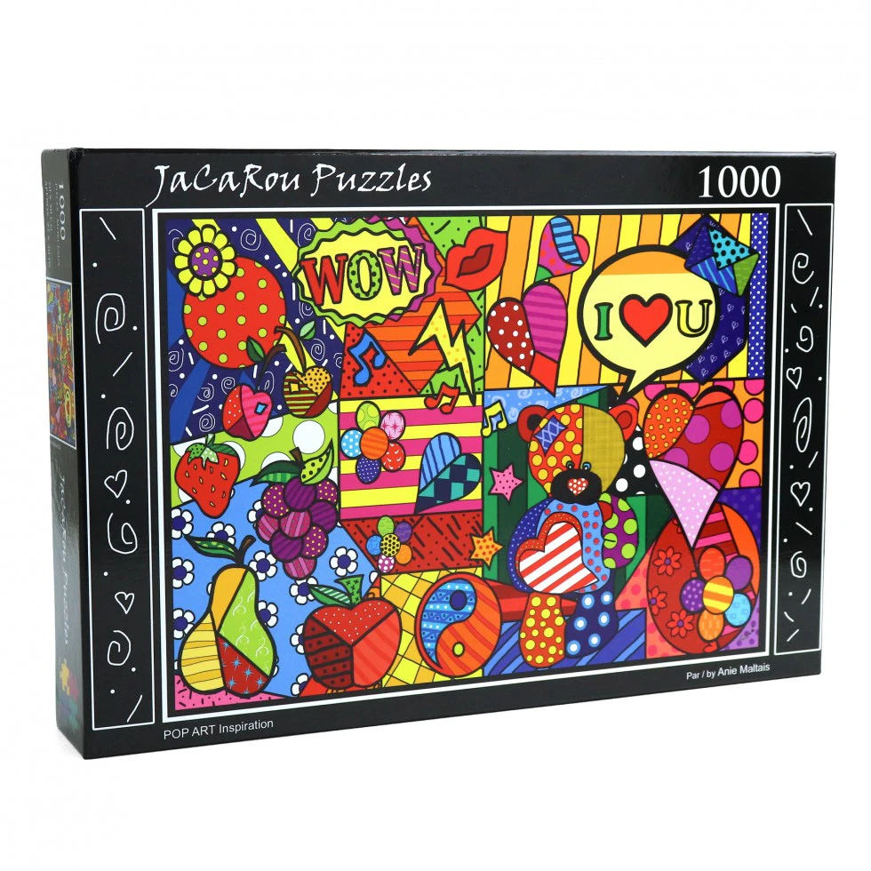 Pop Art Inspiration - 1000 Piece Jigsaw Puzzle by Jacarou