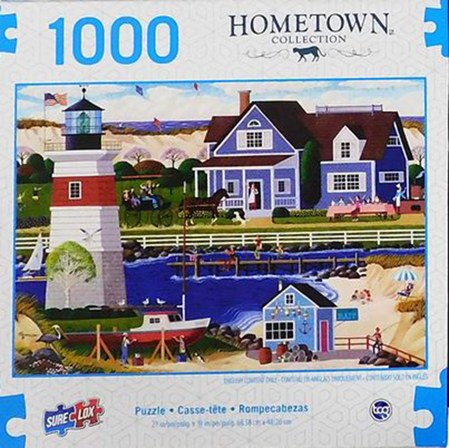 Rhode Island in Spring - Scratch and Dent Lighthouse Jigsaw Puzzle