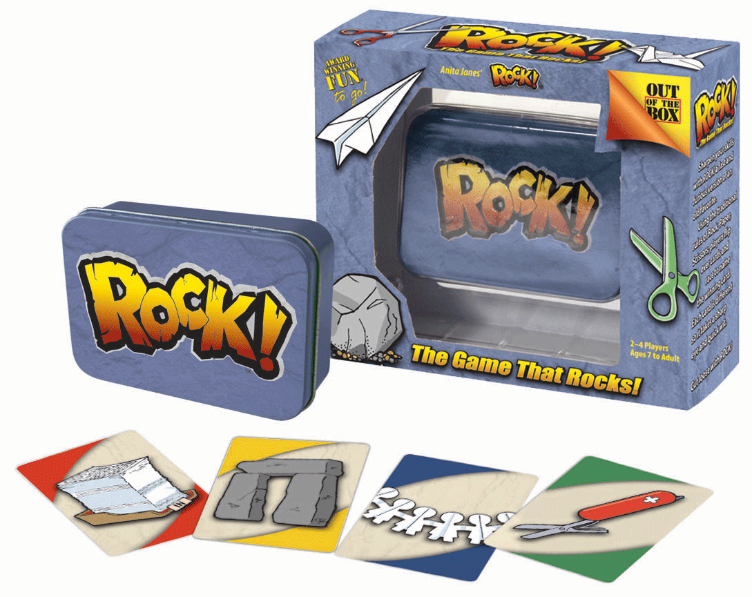 Rock! Card Game, Out of the Box | Puzzle Warehouse