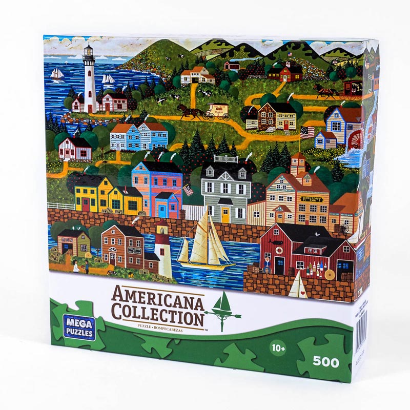 Americana Collection - Rockport Jigsaw Puzzle