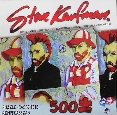 Modern Van Gogh Famous People Jigsaw Puzzle