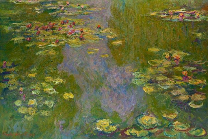 Waterlilies By Claude Monet, Peaceful Wooden Puzzles 