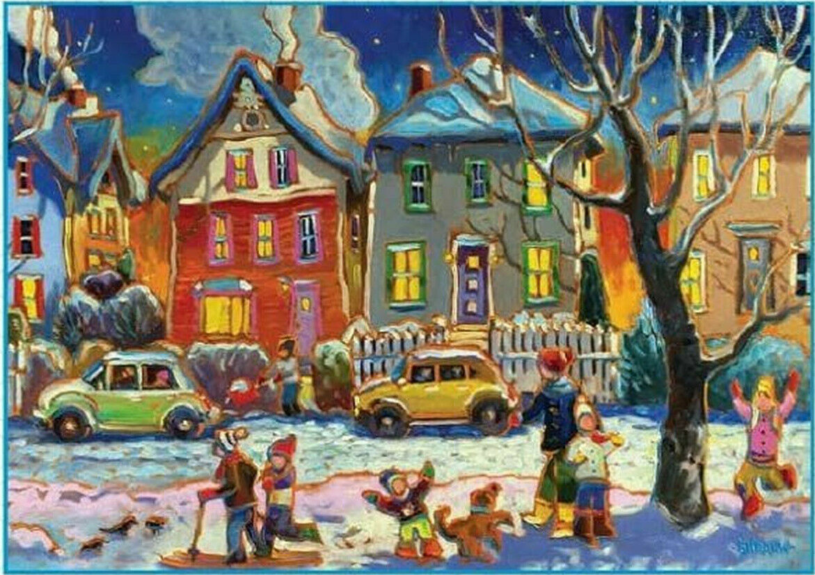 Winter Play Winter Jigsaw Puzzle