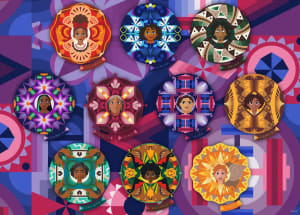 Disney Encanto Mandala Familia Collage By Ceaco