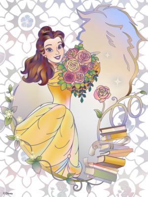 Platinum Princess Belle Disney Princess Jigsaw Puzzle By Ceaco