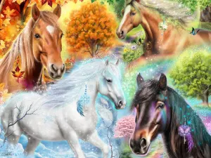 A Season for Horses Horse By Ceaco