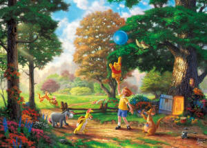 Winnie the Pooh II Books & Reading By Ceaco