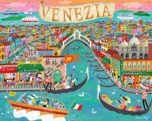 Venice Dogs (Amanda Haley) Italy By Ceaco