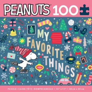 Snoopy's Favorite Things Peanuts Children's Puzzles By Ceaco