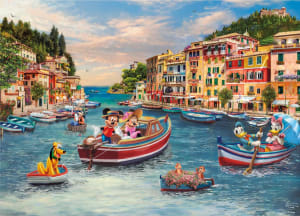 Mickey & Minnie In Italy Mickey & Friends By Ceaco