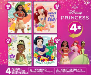 キッズ・ファミリー Disney Princesses Creativity Program Disney Princess Kids Multipack - Various Piece Jigsaw Puzzle