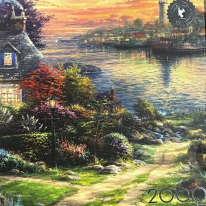 Silver: New England Harbor Landscape By Buffalo Games