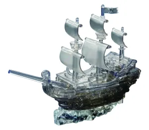 Pirate Ship  3D Crystal Puzzle Pirate By Bepuzzled