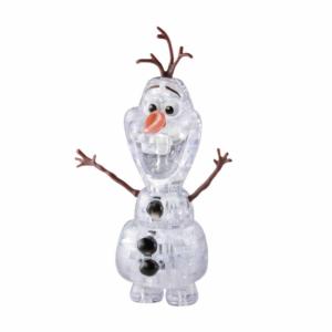 Olaf Original 3D Crystal Puzzle Movies & TV Crystal Puzzle By Bepuzzled