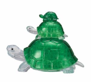 Turtles Original 3D Crystal Puzzle Animals Crystal Puzzle By Bepuzzled