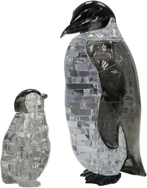Penguin and Baby Original 3D Crystal Puzzle Mother's Day Crystal Puzzle By Bepuzzled