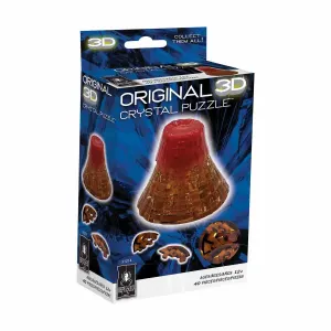 Volcano Original 3D Crystal Puzzle Science By Bepuzzled