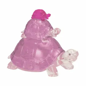 Turtles Original 3D Crystal Puzzle Reptile & Amphibian By Bepuzzled