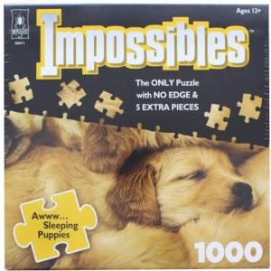 Impossibles Puzzles - Raining Cats & Dogs Dogs Impossible Puzzle By University Games