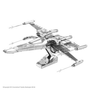Poe Dameron's X-Wing Fighter Star Wars Metal Puzzles By Metal Earth