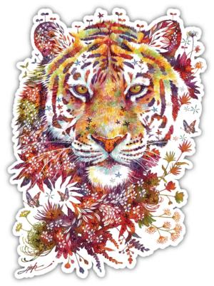 Tiger Woodworks/Hiroki Takeda Collection Big Cats Jigsaw Puzzle By Karmin International