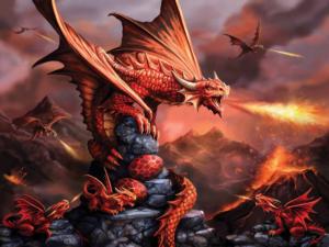 Fire Dragon Dragon Lenticular Puzzle By Prime 3d Ltd