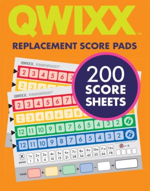 Qwixx Mixx Pads By Gamewright