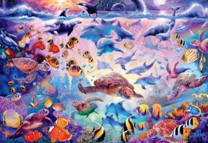 Ocean Majesty Sea Life Jigsaw Puzzle By Buffalo Games