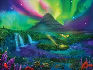 Enchanted Aurora Space By Buffalo Games