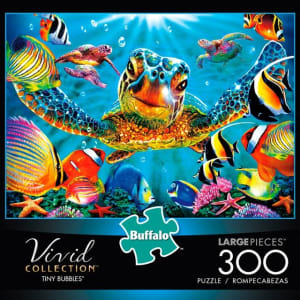 Vivid: Tiny Bubbles Reptile & Amphibian By Buffalo Games