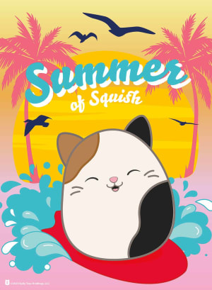 Squishmallow Summer Cartoon By Buffalo Games