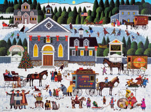 Churchyard Christmas Americana By Buffalo Games