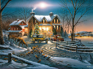 And Crown Thy Good With Brotherhood Christmas By Buffalo Games