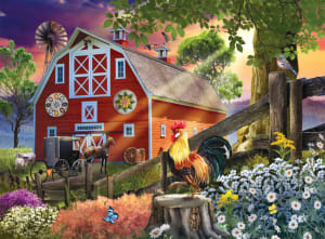 Morning at the Farm Landscape By Buffalo Games