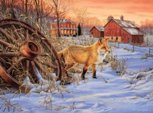 Hiding Place Winter Jigsaw Puzzle By Buffalo Games