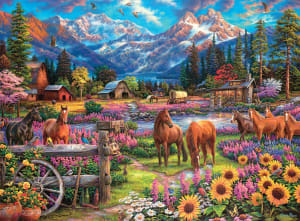 Springtime Valley - 1000 Piece Jigsaw Puzzle by SunsOut