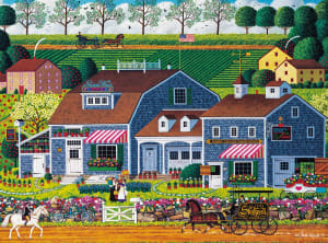 Silver: Prairie Wind Flowers Americana By Buffalo Games