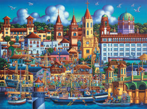 St. Augustine Folk Art By Buffalo Games