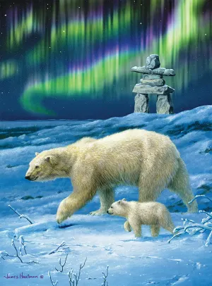 Northern Lights Bears Cultural Art By Buffalo Games
