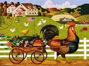 Rooster Express Americana By Buffalo Games