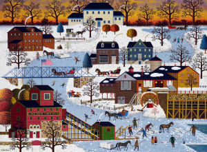 Cider Brook Farms Folk Art By Buffalo Games