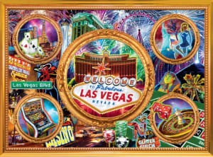 Las Vegas Collage Collage By Buffalo Games