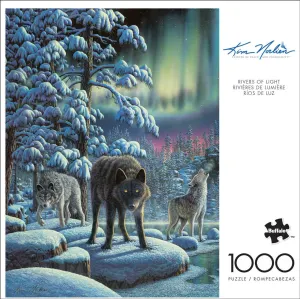 Kim Norlien: Rivers of Light Winter By Buffalo Games