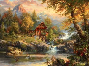 Blend Cota - Summer Cabin Lakes & Rivers By Buffalo Games